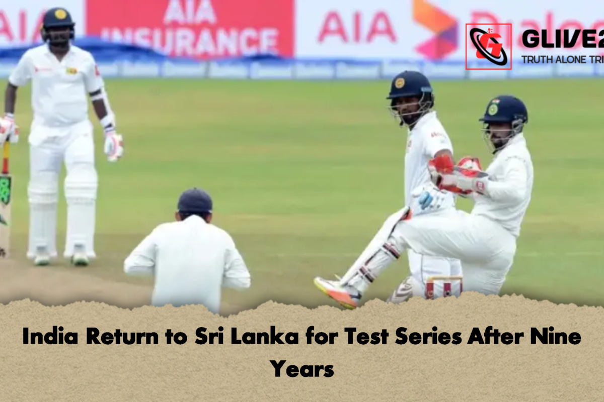 India Return to Sri Lanka for Test Series After Nine Years