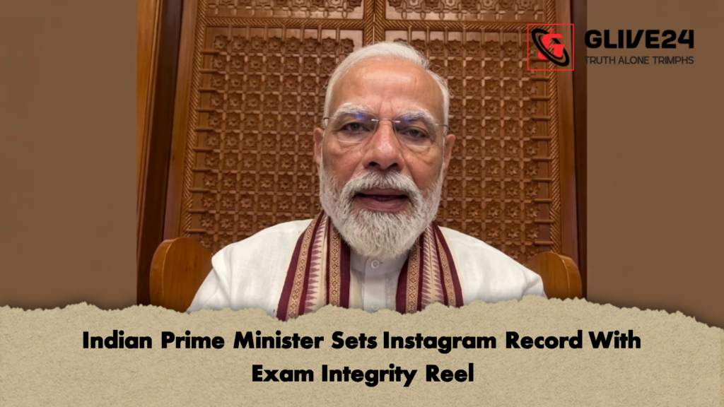 Indian Prime Minister Sets Instagram Record With Exam Integrity Reel 2 Indian Prime Minister Sets Instagram Record With Exam Integrity Reel