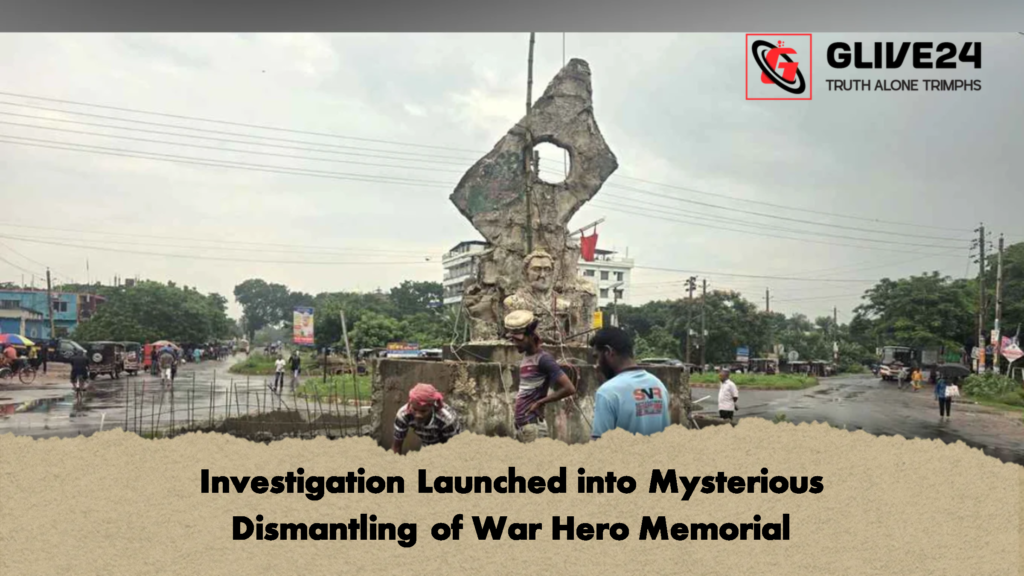 Investigation Launched into Mysterious Dismantling of War Hero Memorial 2 Investigation Launched into Mysterious Dismantling of War Hero Memorial