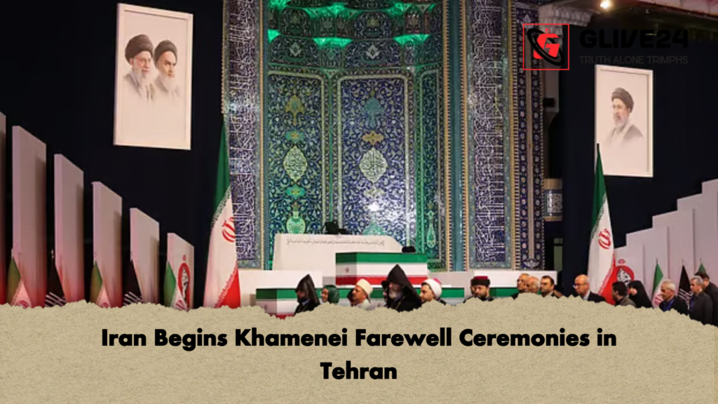 Iran Begins Khamenei Farewell Ceremonies in Tehran Iran Begins Khamenei Farewell Ceremonies in Tehran