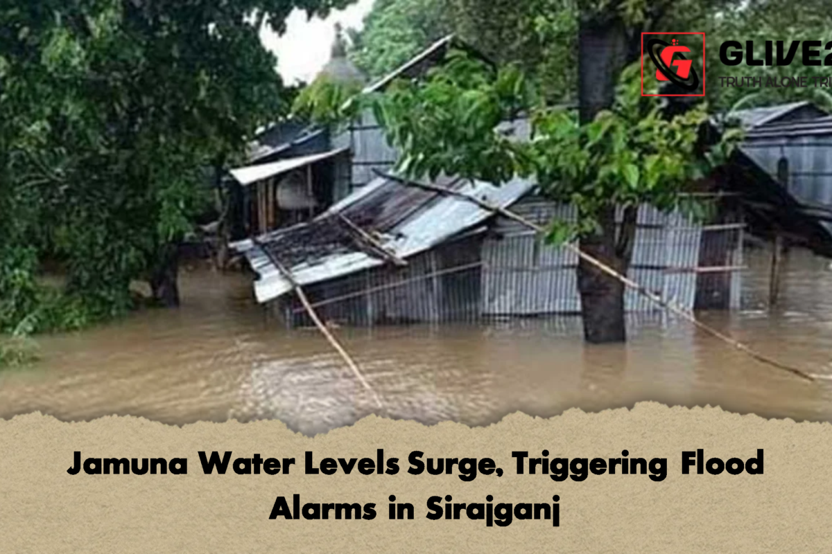 Jamuna Water Levels Surge, Triggering Flood Alarms in Sirajganj