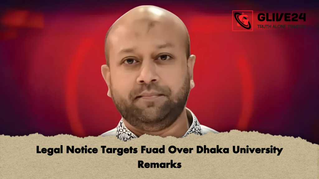 Legal Notice Targets Fuad Over Dhaka University Remarks 2 Legal Notice Targets Fuad Over Dhaka University Remarks