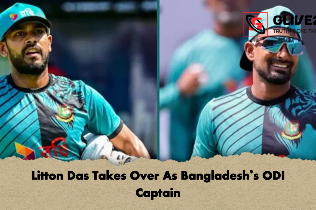 Litton Das Takes Over As Bangladesh’s ODI Captain