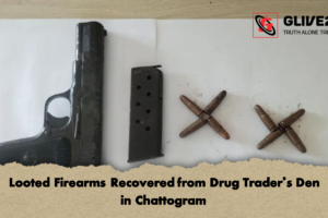 Looted Firearms Recovered from Drug Trader’s Den in Chattogram