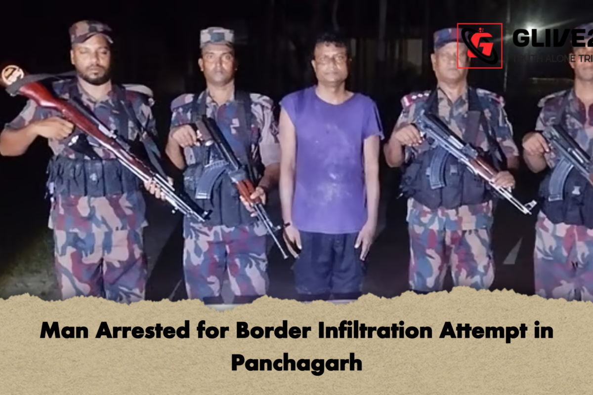 Man Arrested for Border Infiltration Attempt in Panchagarh