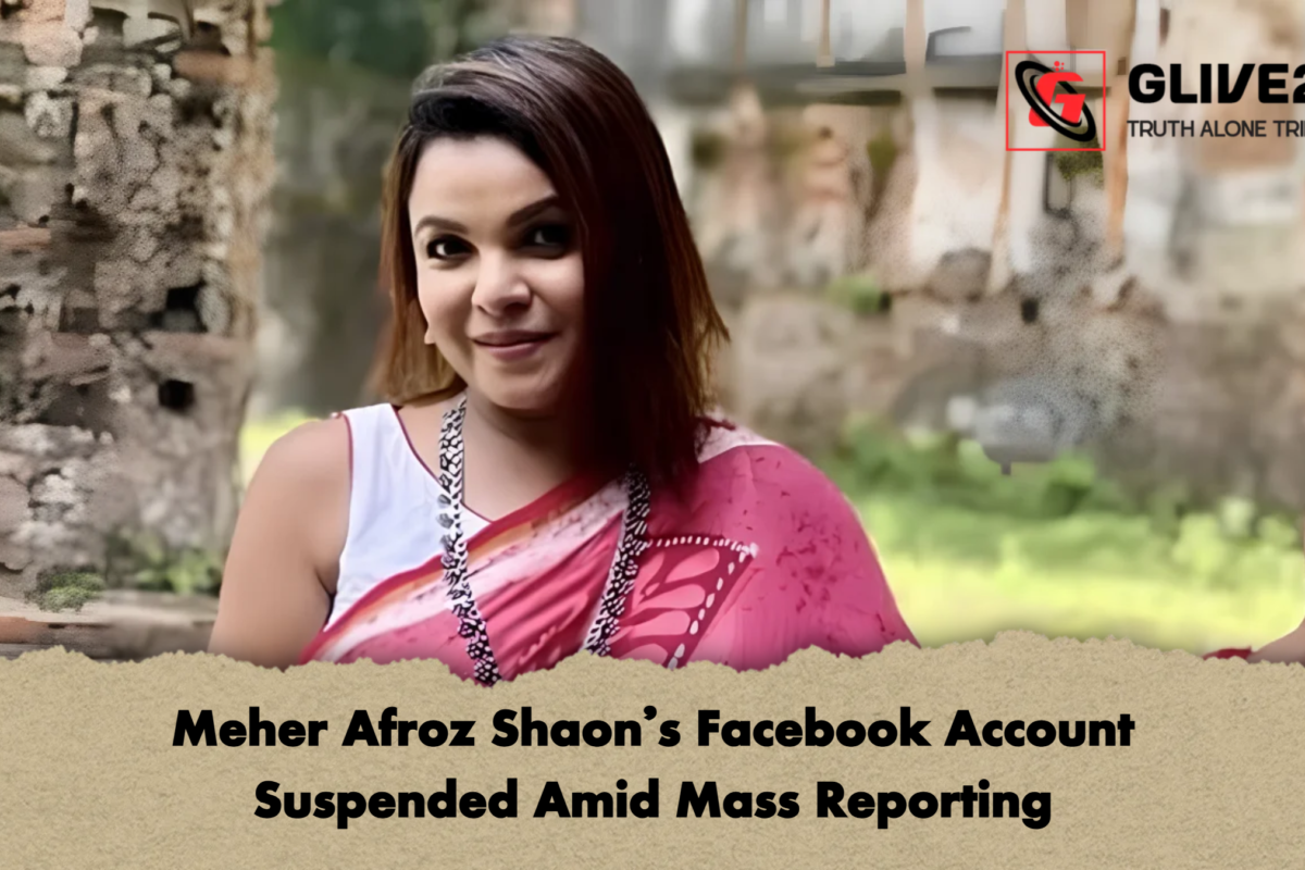 Meher Afroz Shaon’s Facebook Account Suspended Amid Mass Reporting