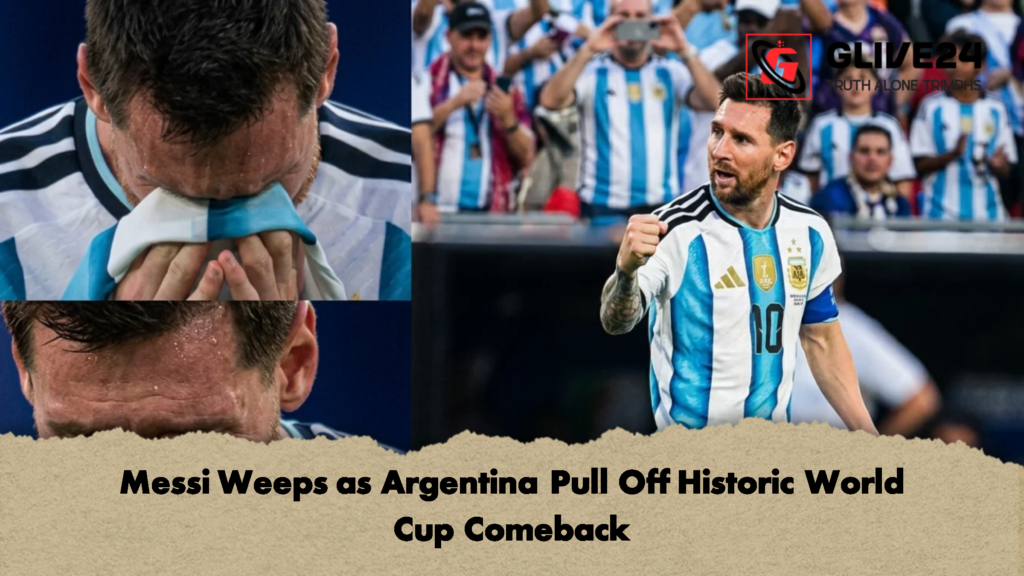 Messi Weeps as Argentina Pull Off Historic World Cup Comeback 1 Messi Weeps as Argentina Pull Off Historic World Cup Comeback