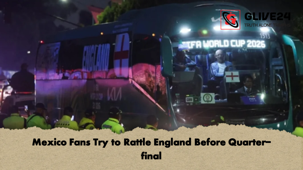 Mexico Fans Try to Rattle England Before Quarter final 1 Mexico Fans Try to Rattle England Before Quarter-final