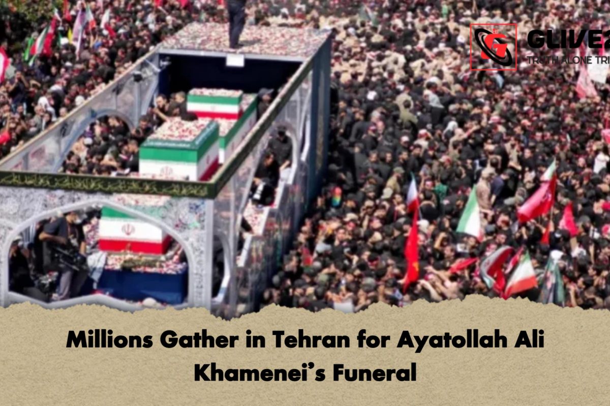 Millions Gather in Tehran for Ayatollah Ali Khamenei’s Funeral