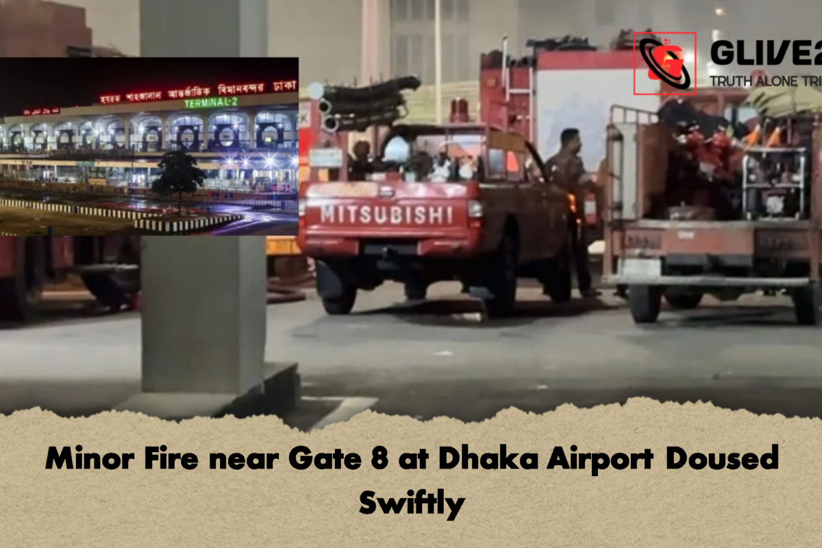 Minor Fire near Gate 8 at Dhaka Airport Doused Swiftly