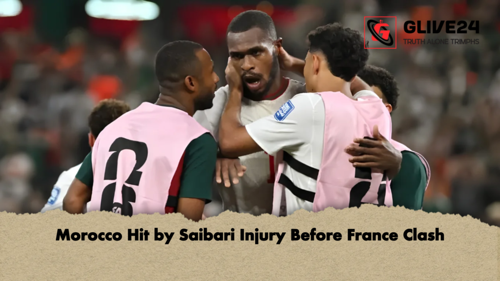 Morocco Hit by Saibari Injury Before France Clash 2 Morocco Hit by Saibari Injury Before France Clash