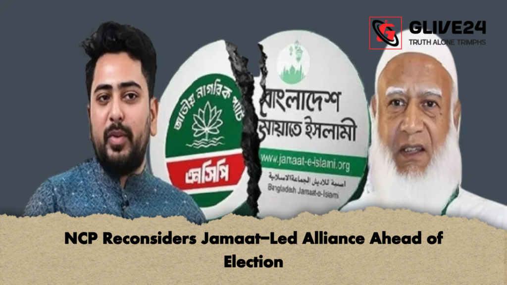 NCP Reconsiders Jamaat Led Alliance Ahead of Election NCP Reconsiders Jamaat-Led Alliance Ahead of Election