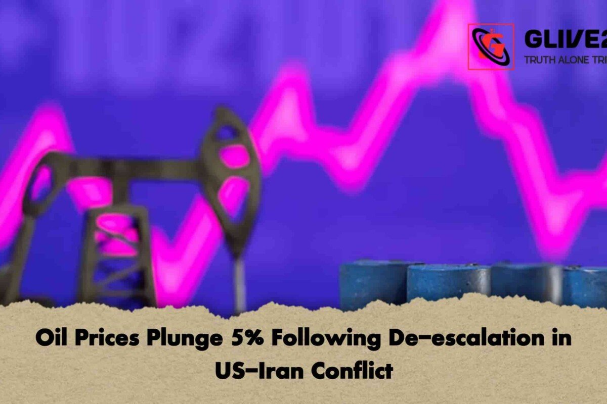 Oil Prices Plunge 5% Following De-escalation in US-Iran Conflict