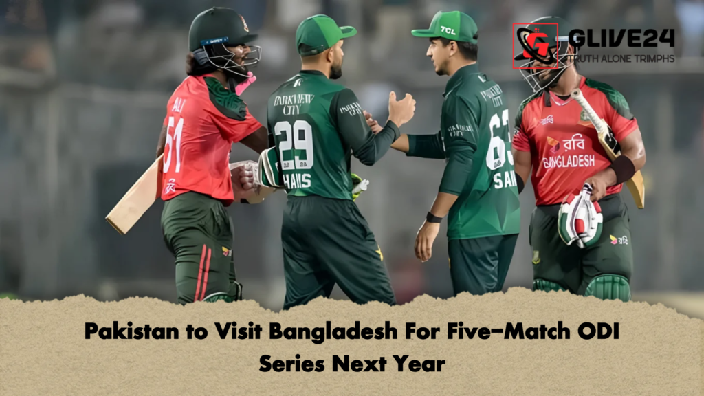 Pakistan to Visit Bangladesh For Five Match ODI Series Next Year 2 Pakistan to Visit Bangladesh For Five-Match ODI Series Next Year
