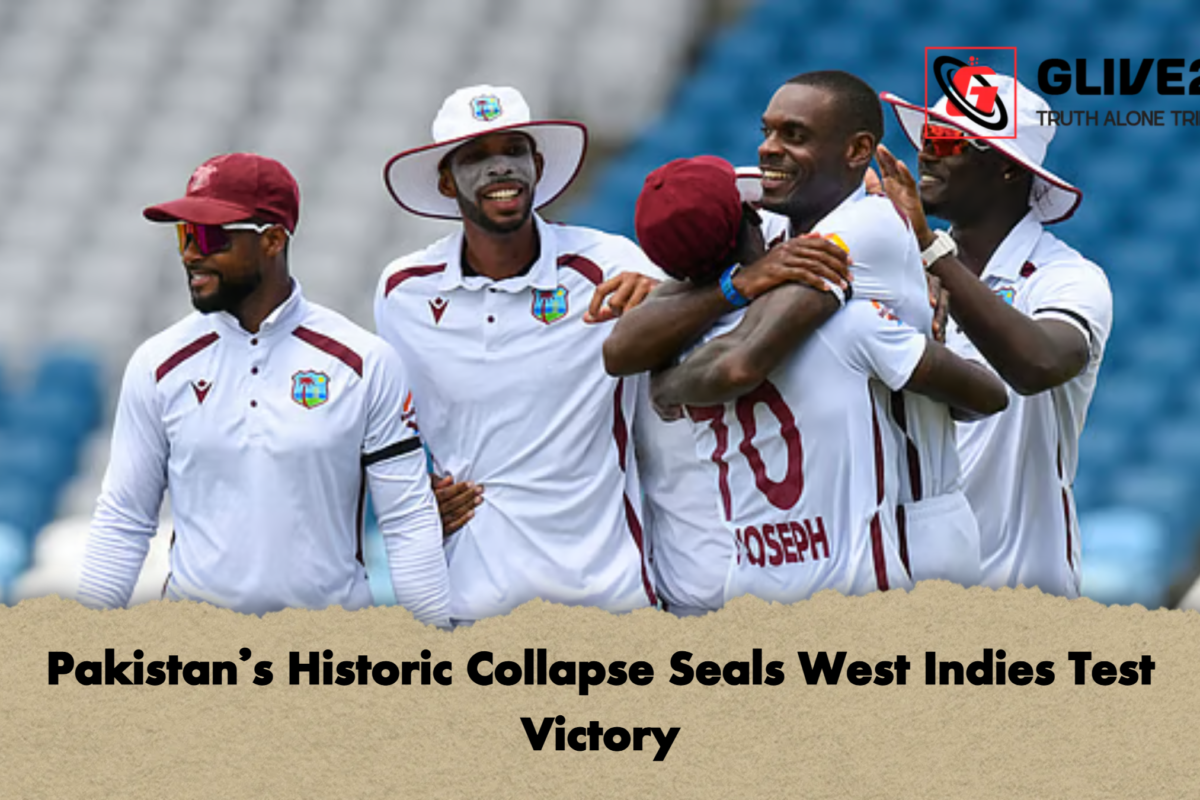 Pakistan’s Historic Collapse Seals West Indies Test Victory