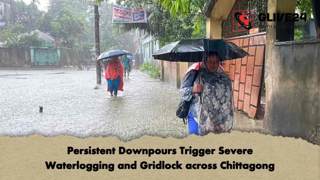 Persistent Downpours Trigger Severe Waterlogging and Gridlock across Chittagong