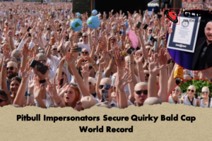 Pitbull Impersonators Secure Quirky Bald Cap World Record