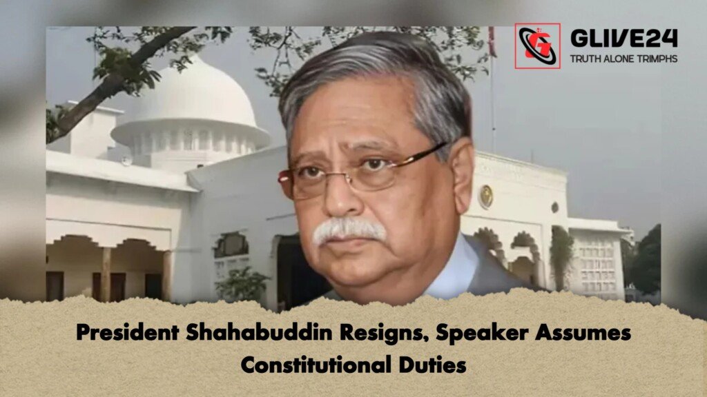 President Shahabuddin Resigns Speaker Assumes Constitutional Duties 1 President Shahabuddin Resigns, Speaker Assumes Constitutional Duties