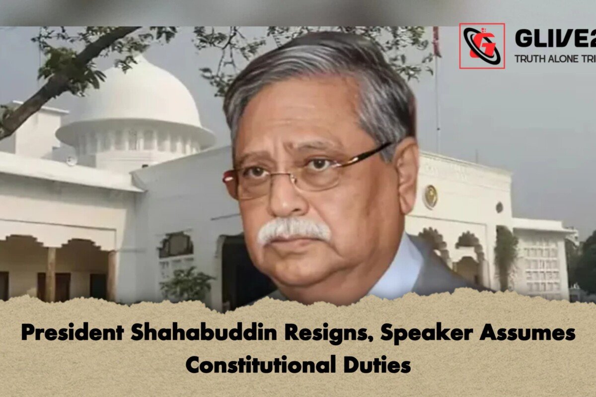 President Shahabuddin Resigns, Speaker Assumes Constitutional Duties