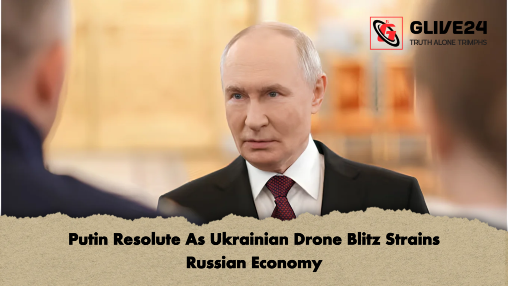 Putin Resolute As Ukrainian Drone Blitz Strains Russian Economy 2 Putin Resolute As Ukrainian Drone Blitz Strains Russian Economy
