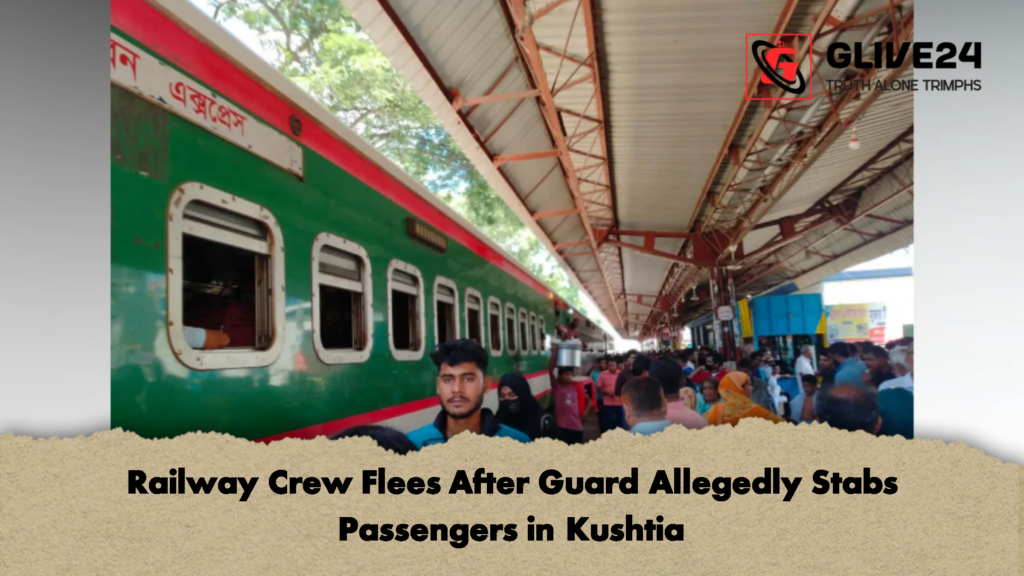 Railway Crew Flees After Guard Allegedly Stabs Passengers in Kushtia 2 Railway Crew Flees After Guard Allegedly Stabs Passengers in Kushtia