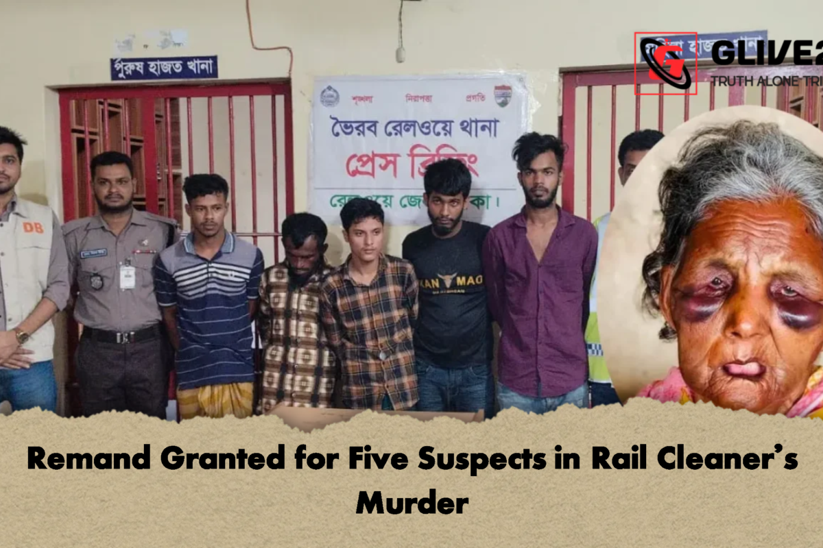Remand Granted for Five Suspects in Rail Cleaner’s Murder