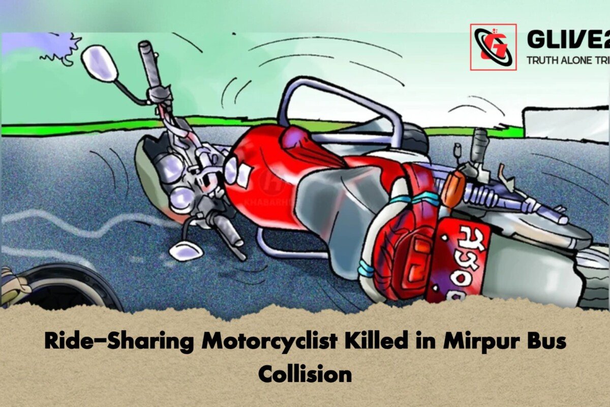 Ride-Sharing Motorcyclist Killed in Mirpur Bus Collision