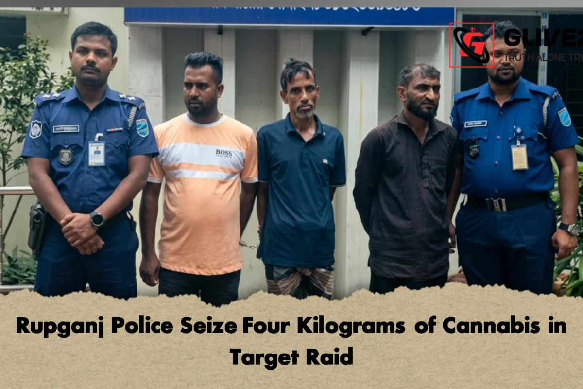 Rupganj Police Seize Four Kilograms of Cannabis in Target Raid