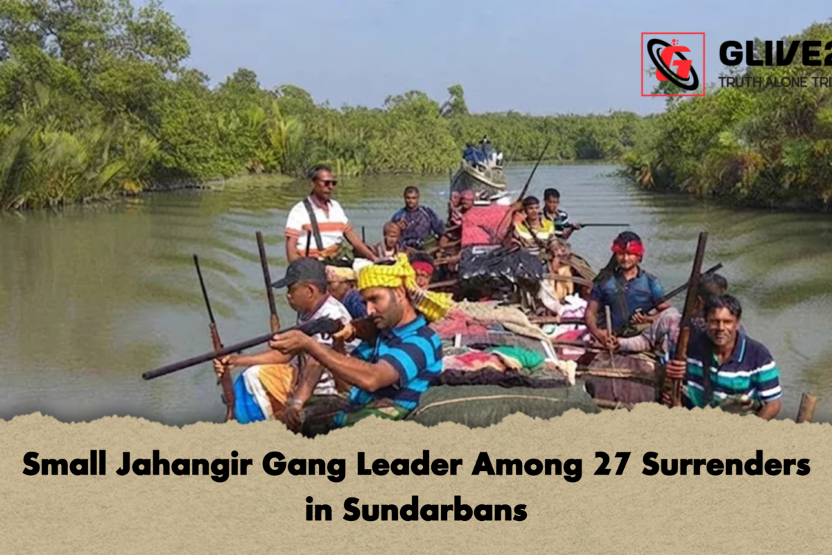 Small Jahangir Gang Leader Among 27 Surrenders in Sundarbans