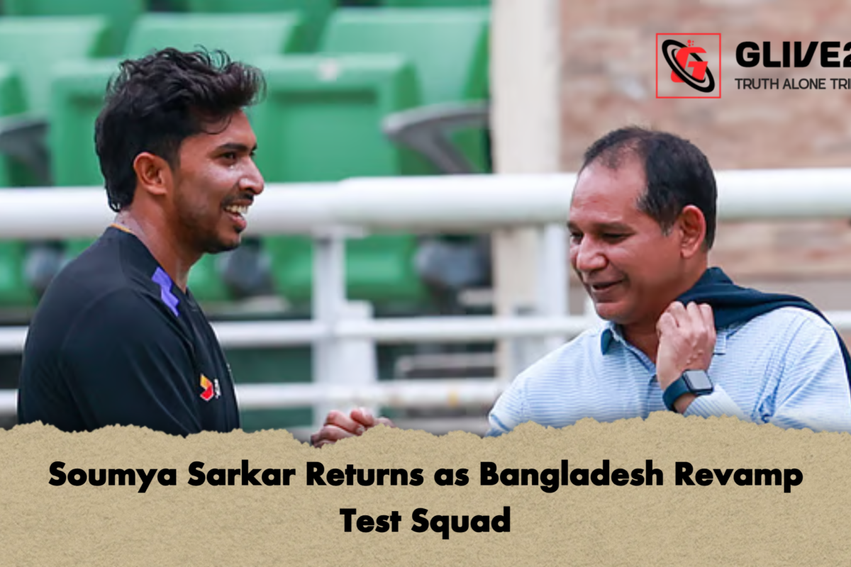 Soumya Sarkar Returns as Bangladesh Revamp Test Squad