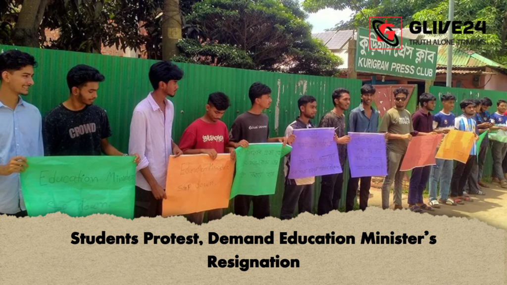 Students Protest, Demand Education Minister’s Resignation 5 Students Protest Demand Education Ministers Resignation 2 Students Protest, Demand Education Minister’s Resignation