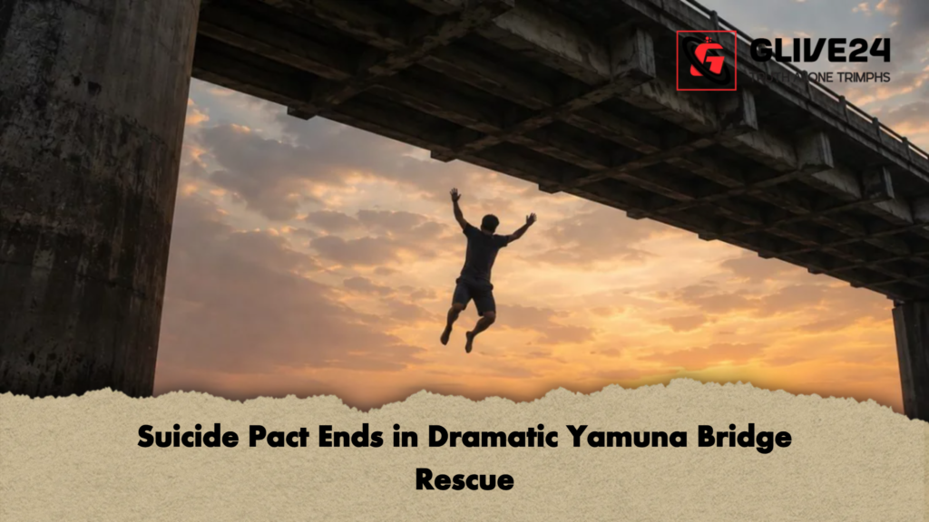 Suicide Pact Ends in Dramatic Yamuna Bridge Rescue Suicide Pact Ends in Dramatic Yamuna Bridge Rescue