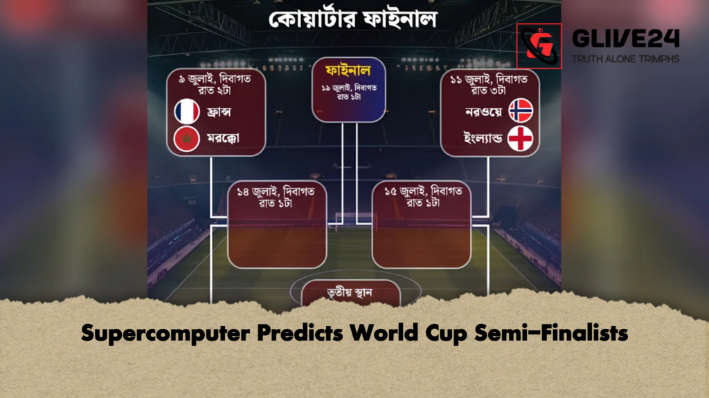 Supercomputer Predicts World Cup Semi Finalists 2 Supercomputer Predicts World Cup Semi-Finalists