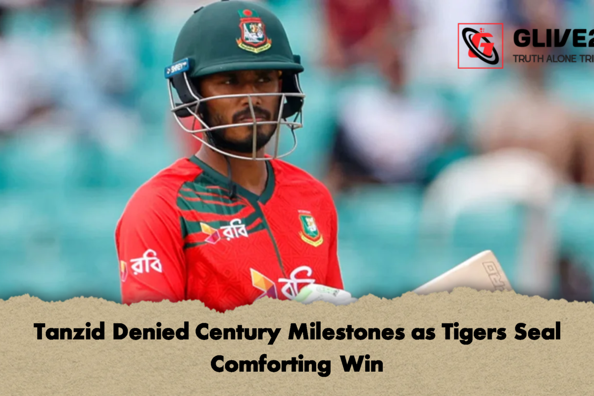 Tanzid Denied Century Milestones as Tigers Seal Comforting Win