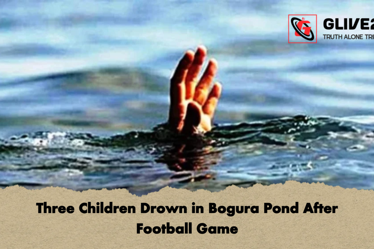 Three Children Drown in Bogura Pond After Football Game