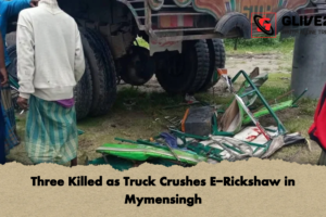 Three Killed as Truck Crushes E-Rickshaw in Mymensingh