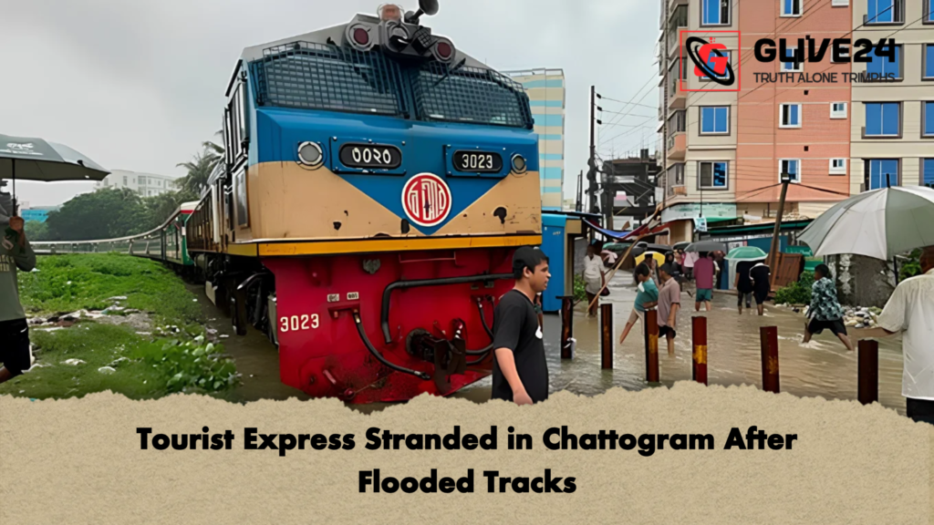 Tourist Express Stranded in Chattogram After Flooded Tracks 2 Tourist Express Stranded in Chattogram After Flooded Tracks