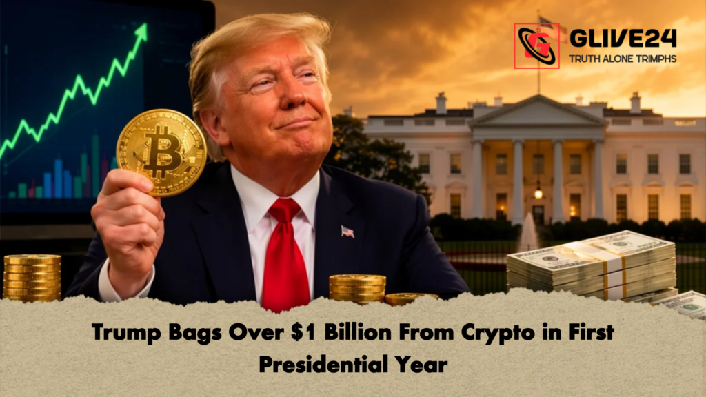 Trump Bags Over 1 Billion From Crypto in First Presidential Year Trump Bags Over $1 Billion From Crypto in First Presidential Year