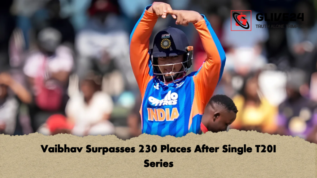 Vaibhav Surpasses 230 Places After Single T20I Series 2 Vaibhav Surpasses 230 Places After Single T20I Series