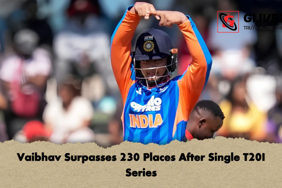 Vaibhav Surpasses 230 Places After Single T20I Series
