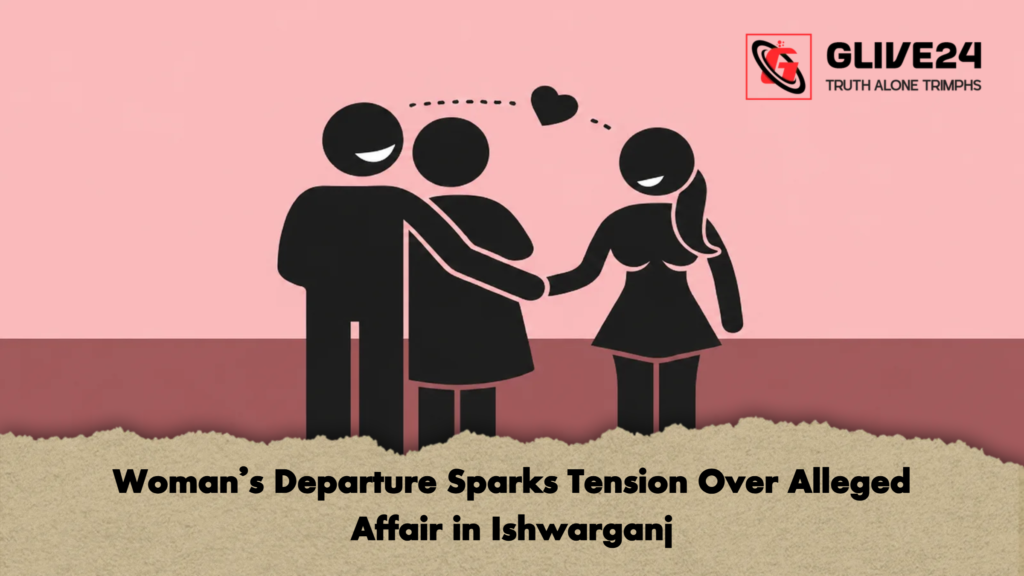Womans Departure Sparks Tension Over Alleged Affair in Ishwarganj 2 Woman’s Departure Sparks Tension Over Alleged Affair in Ishwarganj