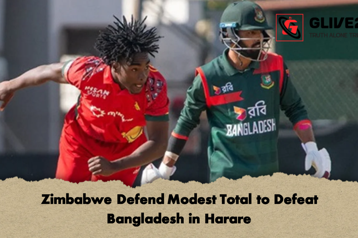 Zimbabwe Defend Modest Total to Defeat Bangladesh in Harare