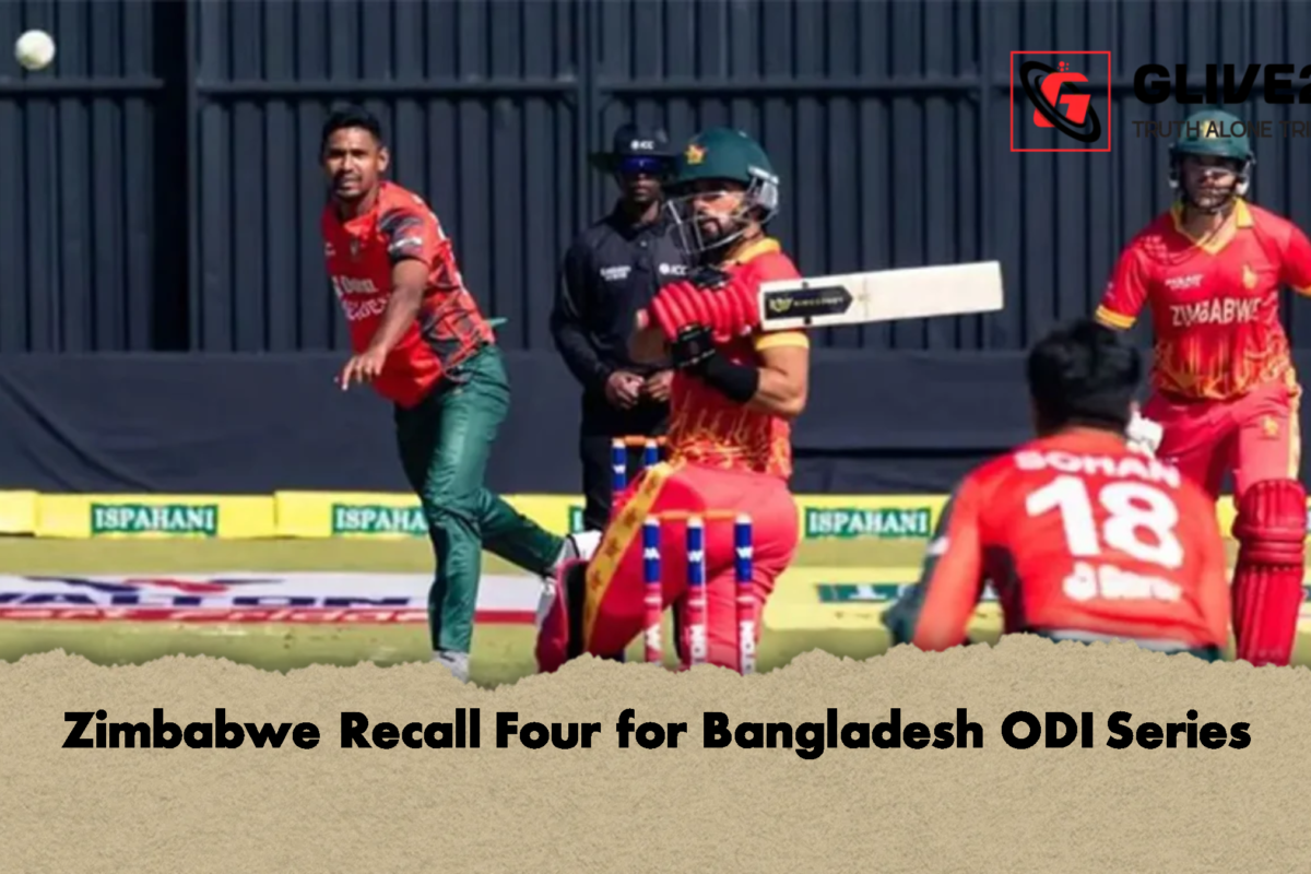 Zimbabwe Recall Four for Bangladesh ODI Series