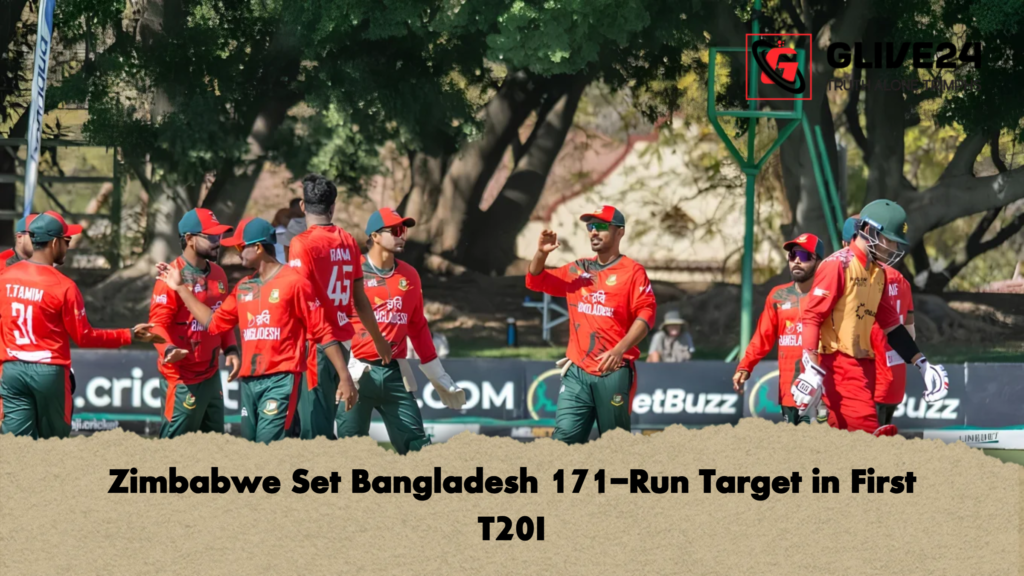Zimbabwe Set Bangladesh 171 Run Target in First T20I 2 Zimbabwe Set Bangladesh 171-Run Target in First T20I