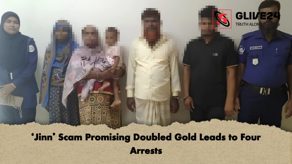 ‘Jinn Scam Promising Doubled Gold Leads to Four Arrests ‘Jinn’ Scam Promising Doubled Gold Leads to Four Arrests