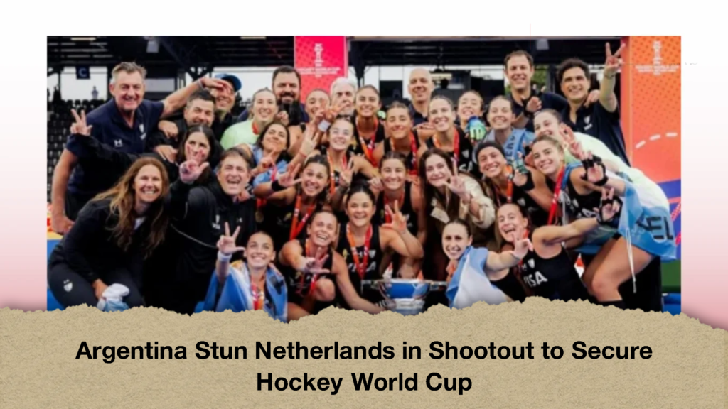 Argentina Stun Netherlands in Shootout to Secure Hockey World Cup (2)