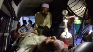 Awami League Leader Hospitalised After Brutal Attack in Patuakhali Awami League Leader Hospitalised After Brutal Attack in Patuakhali