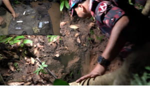 BGB Recovers Pistols and Ammunition Buried in Satchari Forest