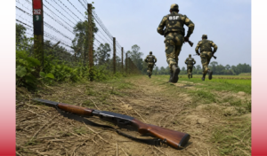 BSF Patrol Flees Leaving Firearms After Border Skirmish