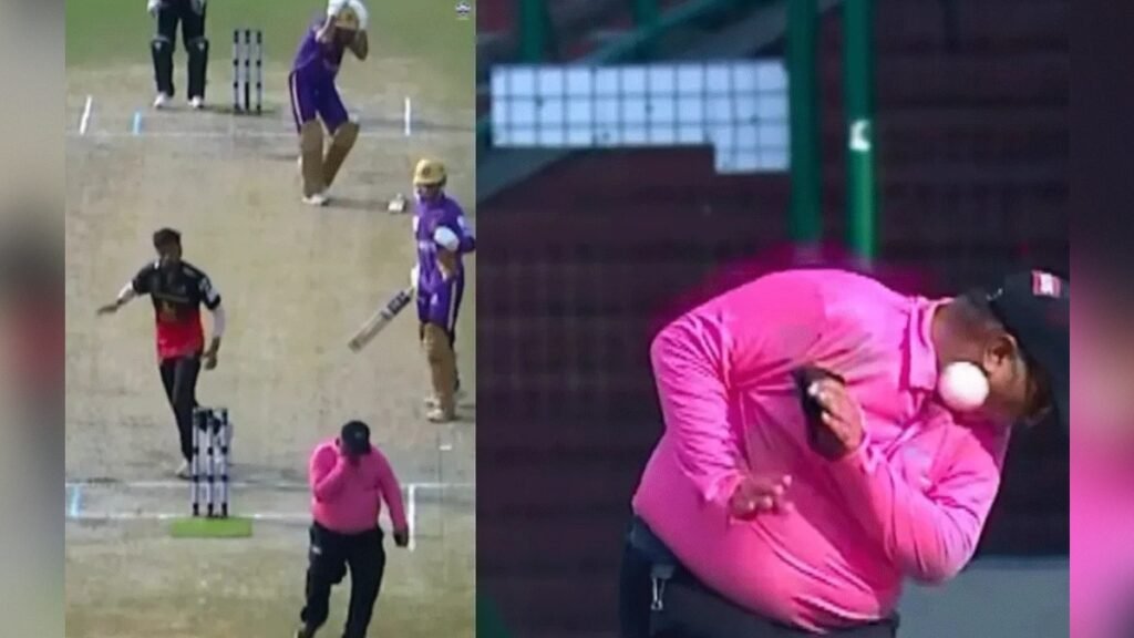 Ball Strike Sends Umpire to ICU During Delhi League Match Ball Strike Sends Umpire to ICU During Delhi League Match